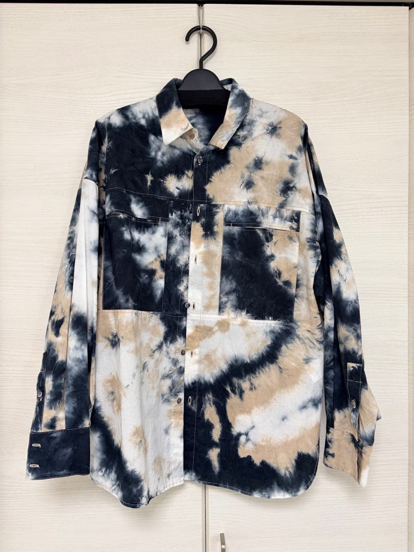美品☆フィルデフェール 注染ローン Wポケットシャツ - メルカリ
