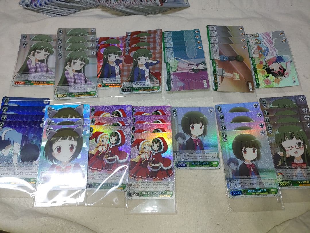 ヴァイスシュヴァルツ きんいろモザイク SR RRR まとめ売り - メルカリ