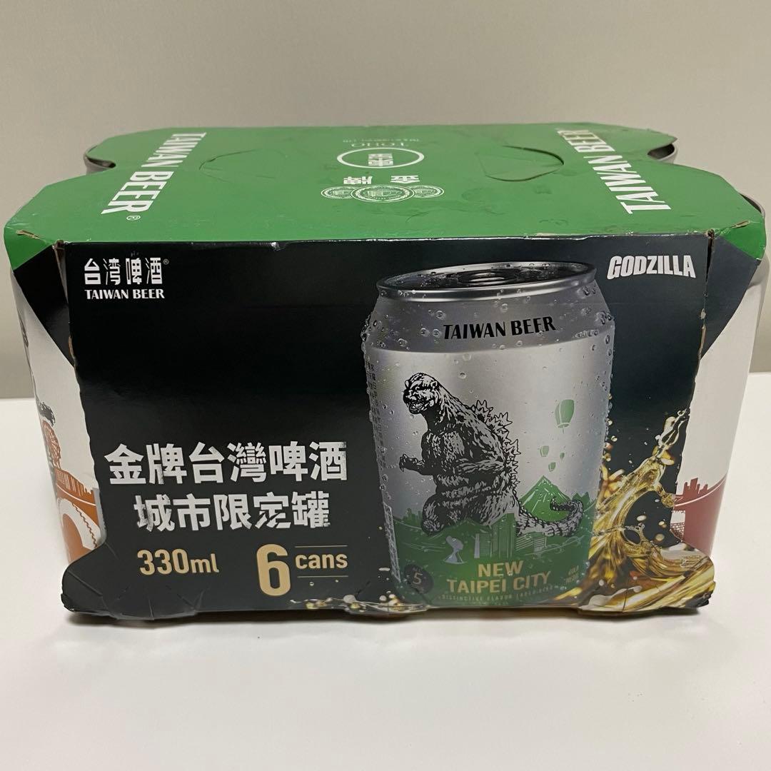 台湾限定 ゴジラ ビール6缶セット - メルカリ