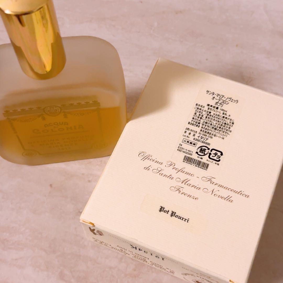 mq☆残量多☆ サンタマリアノヴェッラ オーデコロン ポプリ 100mlの