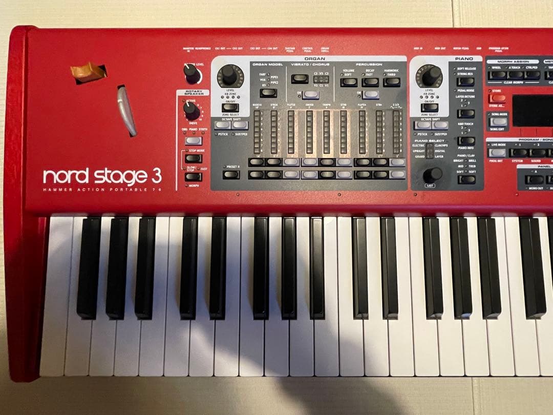 nami様専用】Nord Stage 3 HP76 動作良好・生産終了モデル - メルカリ