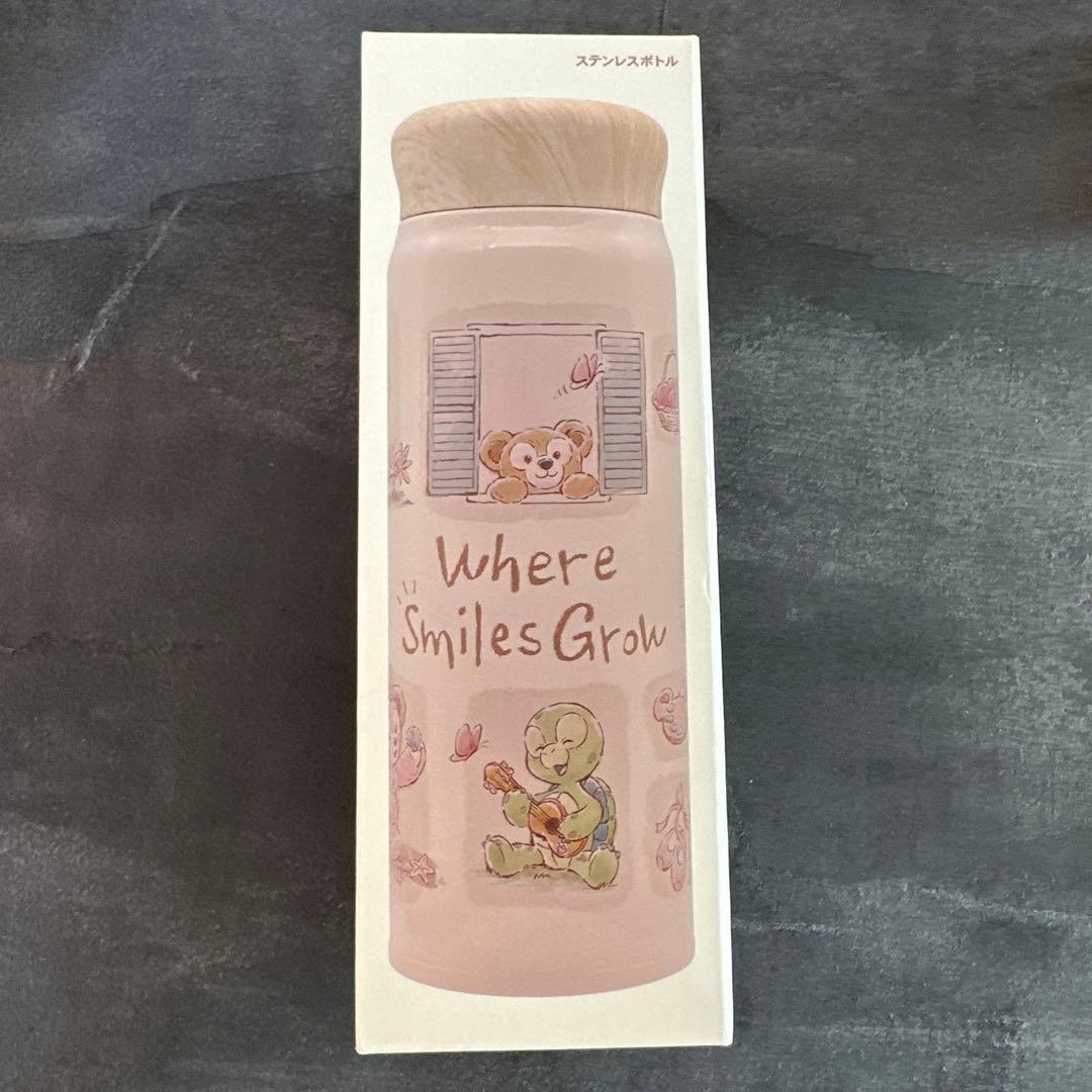 新品 ダッフィー＆フレンズ ステンレスボトル ウェア・スマイルズ
