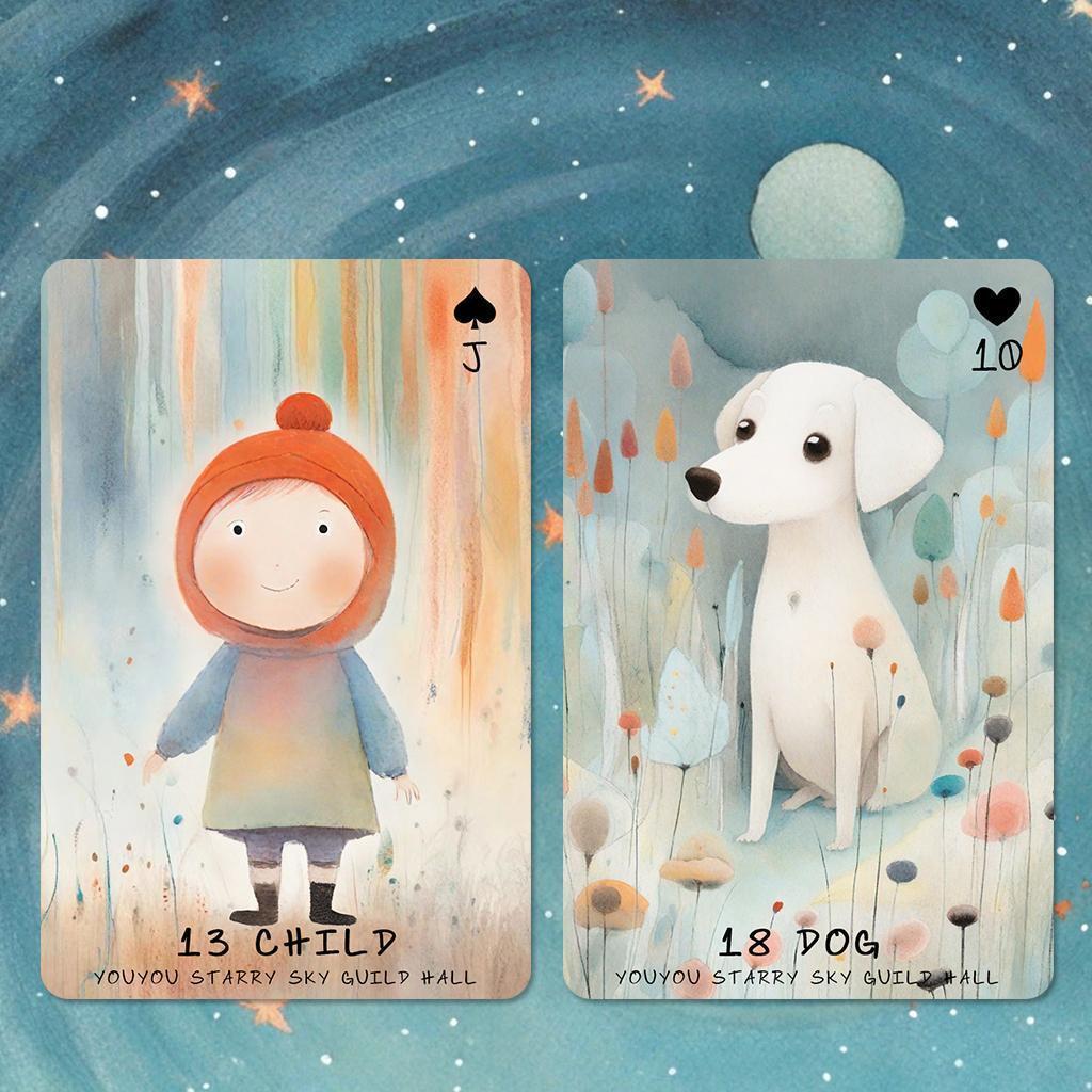 正規品ルノルマンカード】ゆめかわいい✨アンティークなおとぎ話のよう