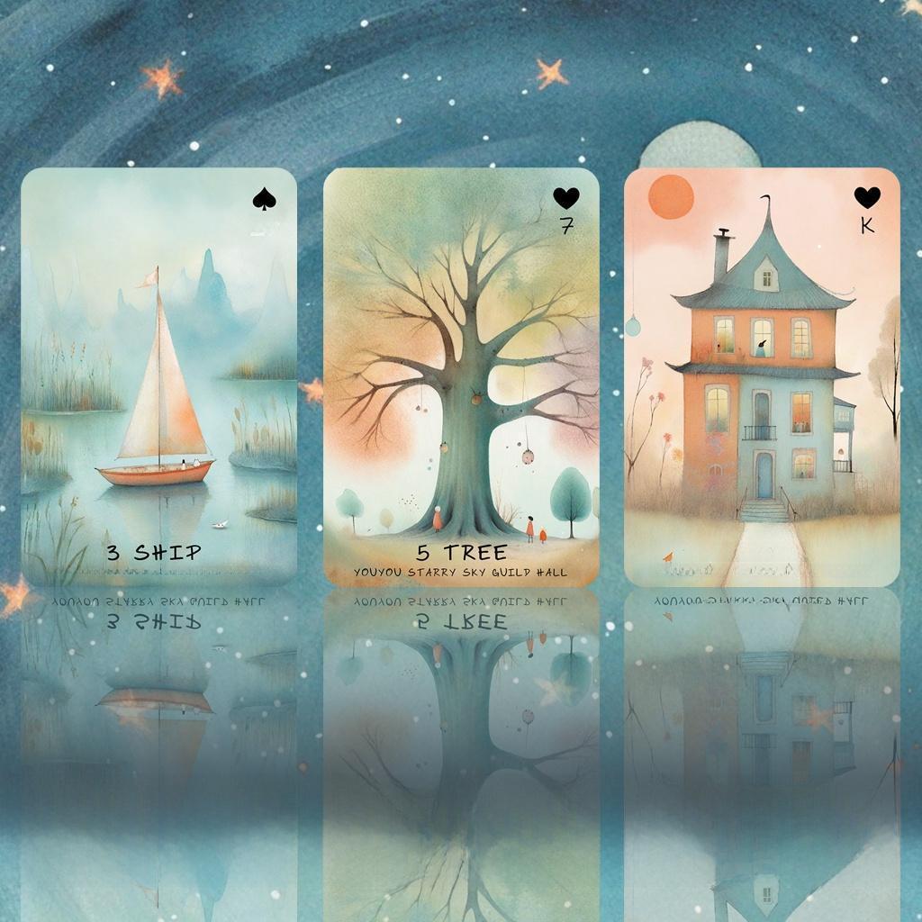 正規品ルノルマンカード】ゆめかわいい✨アンティークなおとぎ話のよう