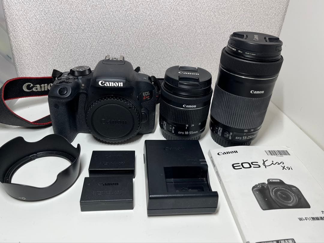 Canon EOS Kiss X9i ダブルレンズセット CANON EOS Kiss X9i ダブルズームキット 価格比較 - 価格.com