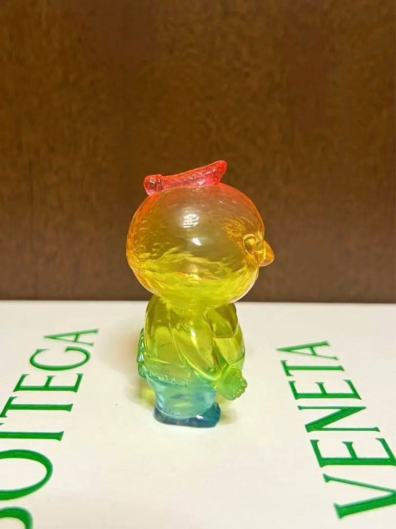 かけるり　子雀力士 チュンペイ　真頭玩具　REALHEAD しぇふ染め クリア