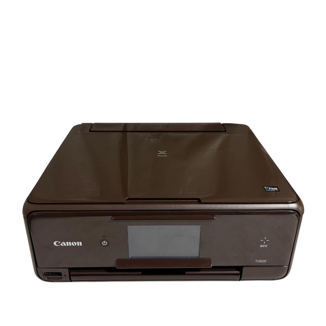 動作良好】Canon キャノン TS8030 茶色 プリンター 複合機 - メルカリ