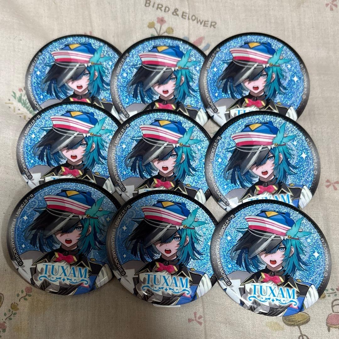 フラガリアメモリーズ タッサム カプセル缶バッジ 9個 - メルカリ