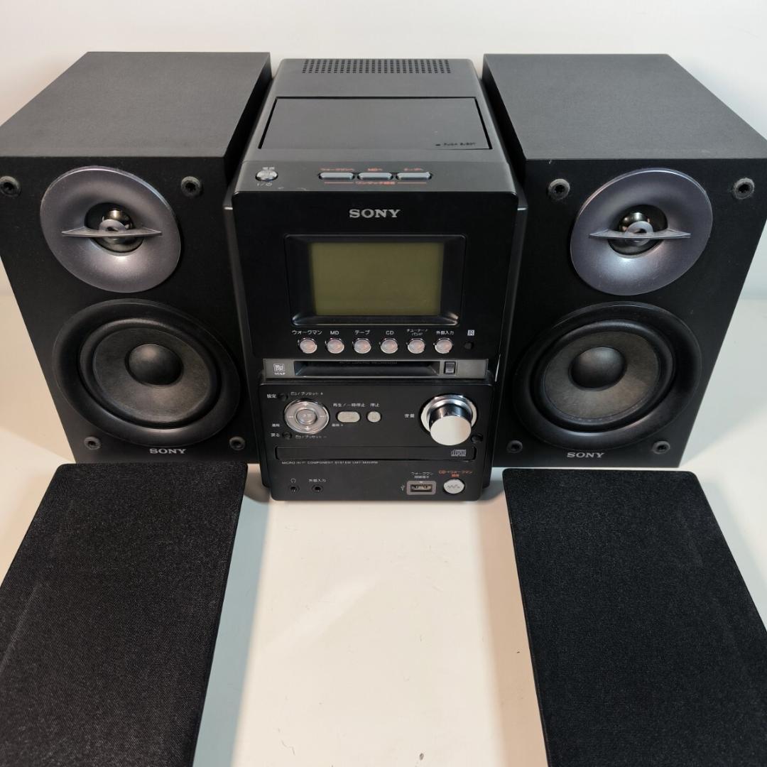 SONY CMT-M35WM ミニコンポ CD MD カセット WALKMAN - メルカリ