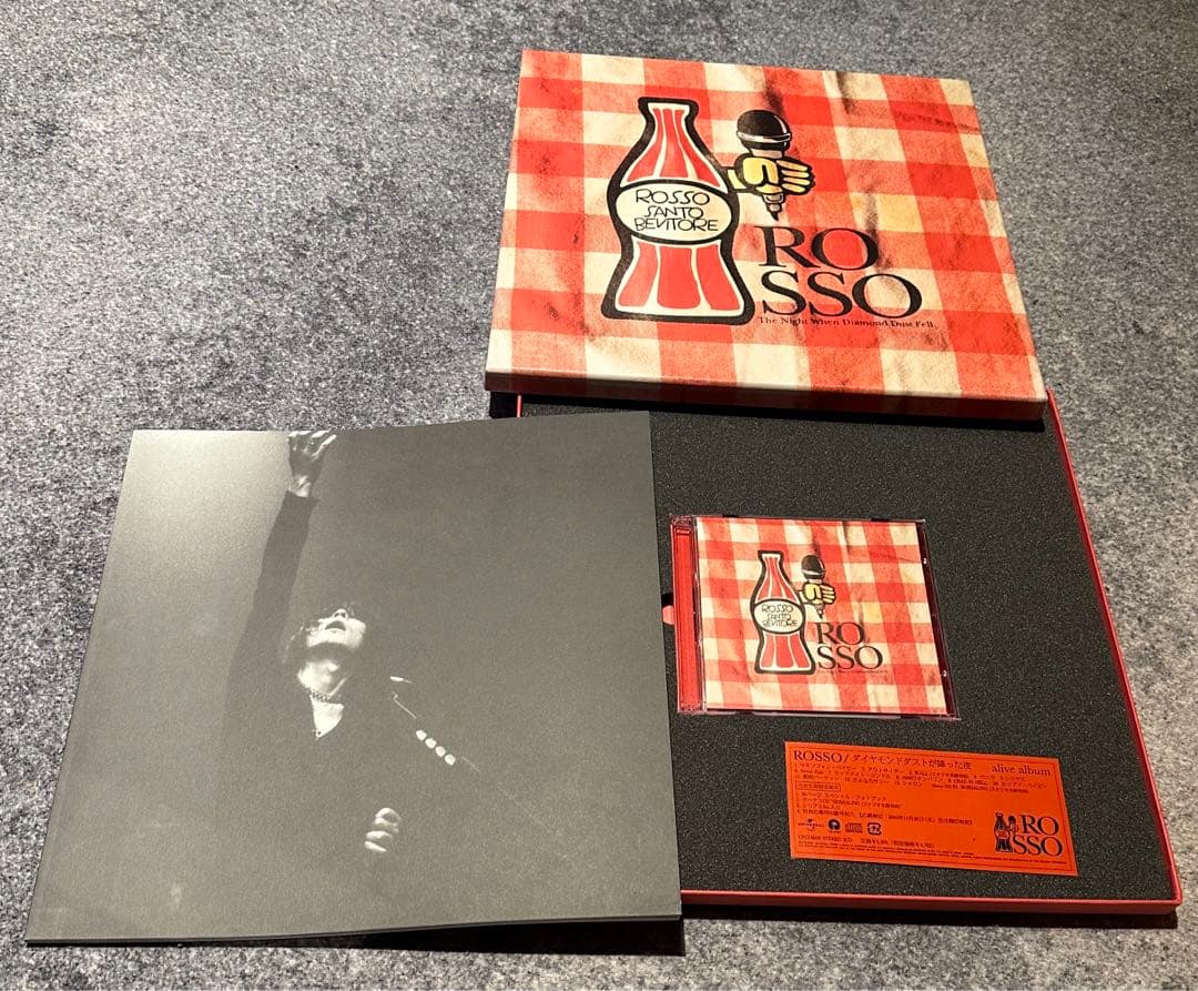 ROSSO 完全生産限定BOX「ダイヤモンドダストが降った夜」 チバユウスケ