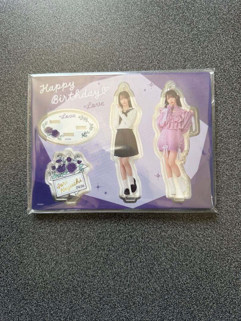 イコラブ 野口衣織 アクスタ アクリルスタンド 生誕セット 2024 生写真