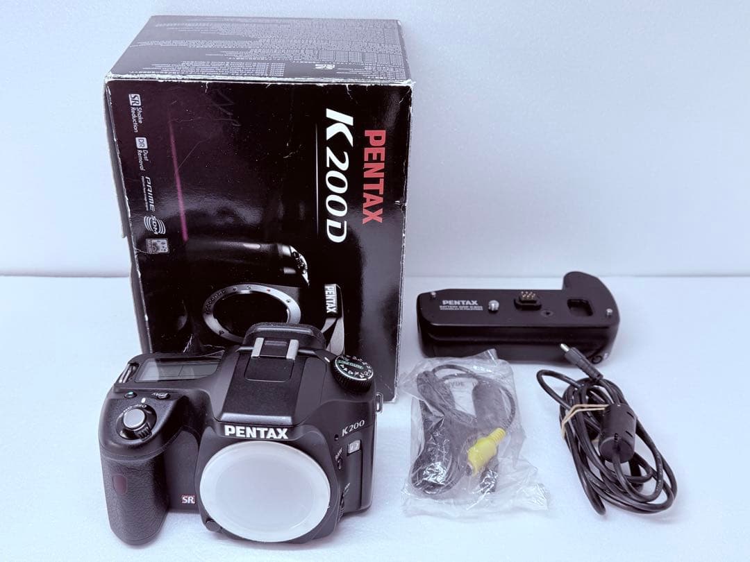 PENTAX K200D ボディ 動作確認済 グリップ付 デジタル一眼レフ 価格.com - ペンタックス PENTAX K200D ボディ スペック・仕様