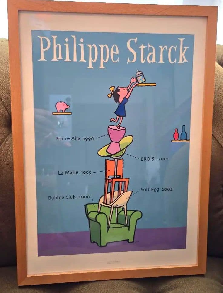 じ*ん様 Philippe Starck 市原淳サイン入りポスター額入り じ*ん様 Philippe Starck 市原淳サイン入りポスター額入り