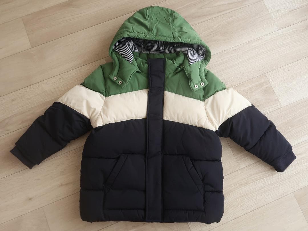 プチバトー 中綿入りジャケット 6ans/116㎝ 新品 PETIT BATEAU（プチバトー） ダウン アウター 中綿入りジャケット