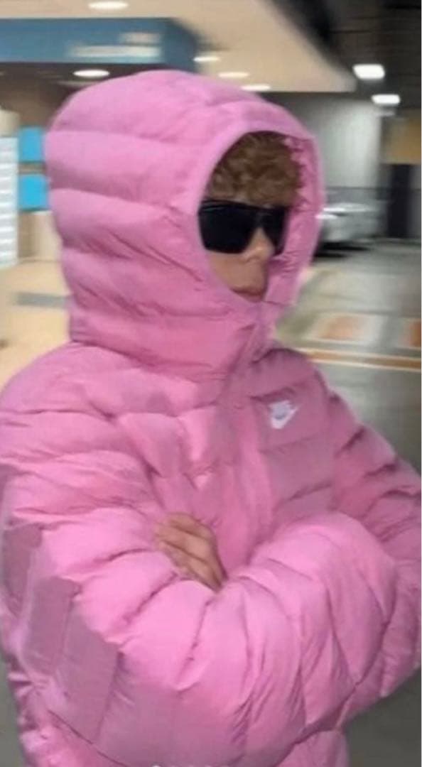 大人気 ナイキ キッズ ライトウェイト シンセティックフィル ピンク M