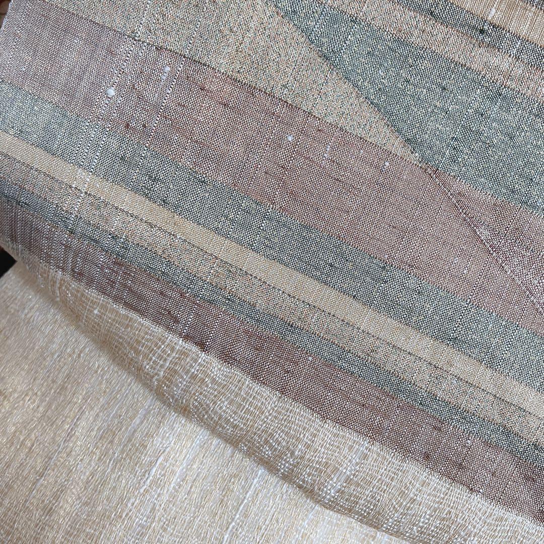 紬　フルセット　横見梅　小梅　小紋　かわいい　バチ衿　着物　H6