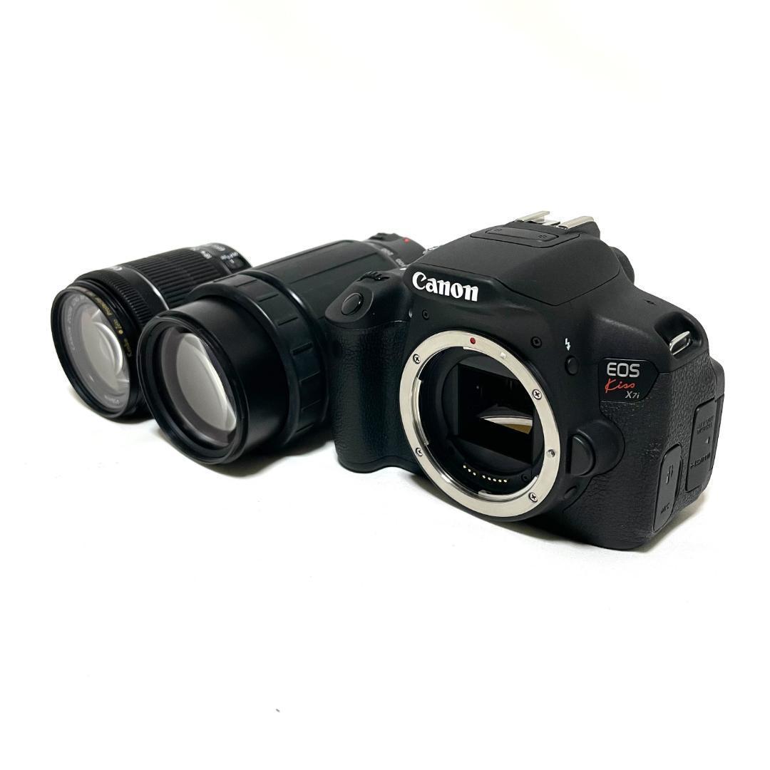 軽快操作で安心☘️ Canon EOS Kiss X7i 入門Wレンズセット - メルカリ