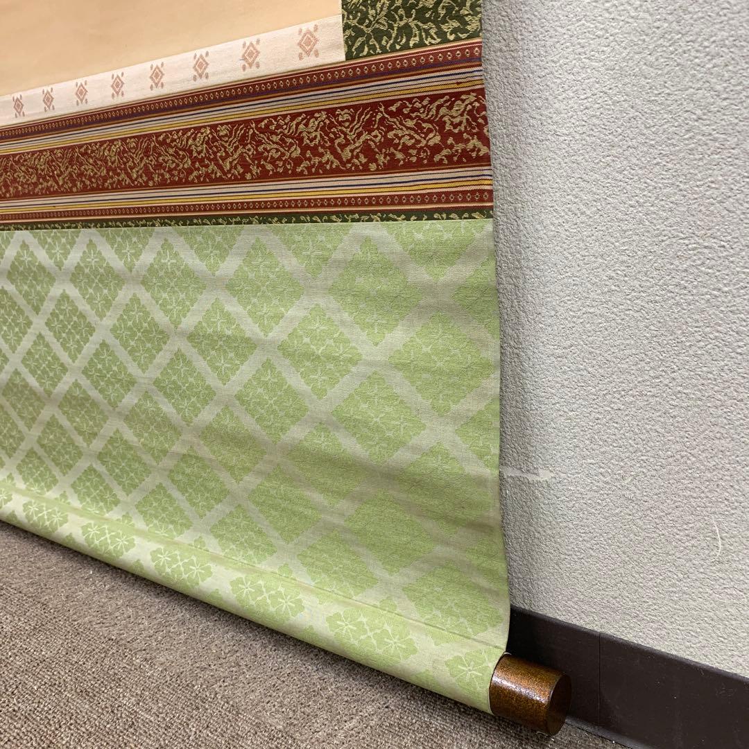 ☆美品 掛け軸 邨田丹陵作 ひな祭り図 共箱 縁起物 桃の節句の通販はau