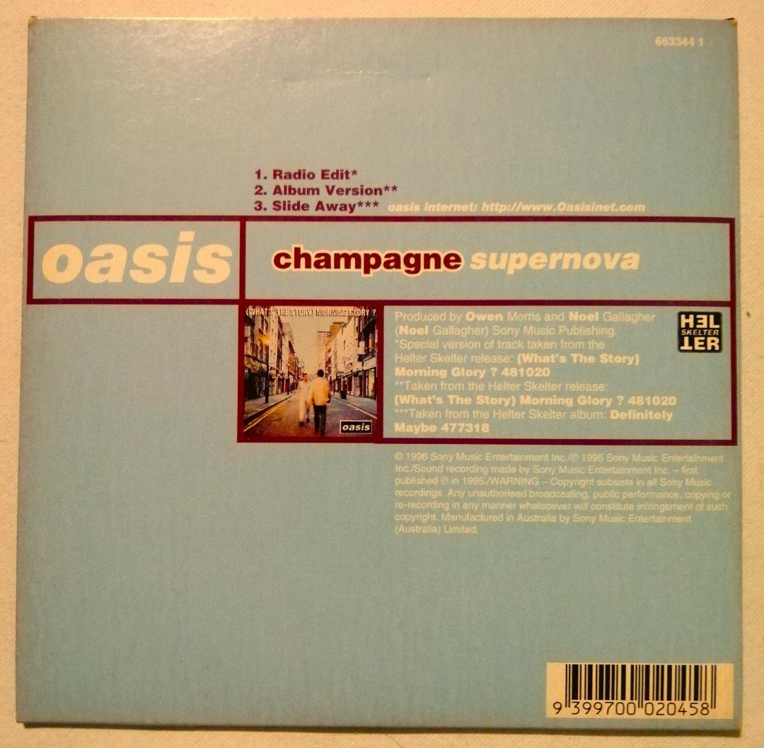 oasis / Champagne Supernova [ 輸入盤 ] - メルカリ
