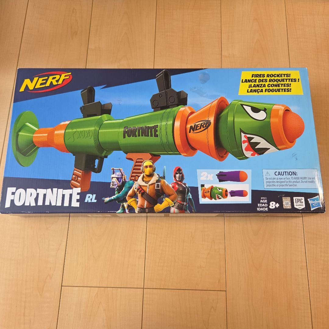 NERF FORTNITE RL ロケットランチャー Nerf Fortnite RL Launcher - Kids Toy Blaster with 2 Rocket Darts