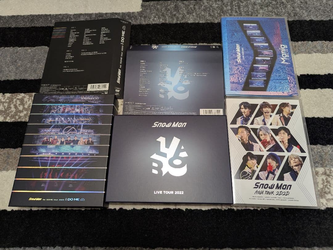 Snow Man ライブDVDセット まとめ売り【中古品】 - メルカリ