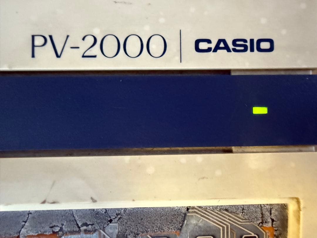 さ*♪様 【O-1764】CASIO PV-2000 ゲームコントローラー ジャ