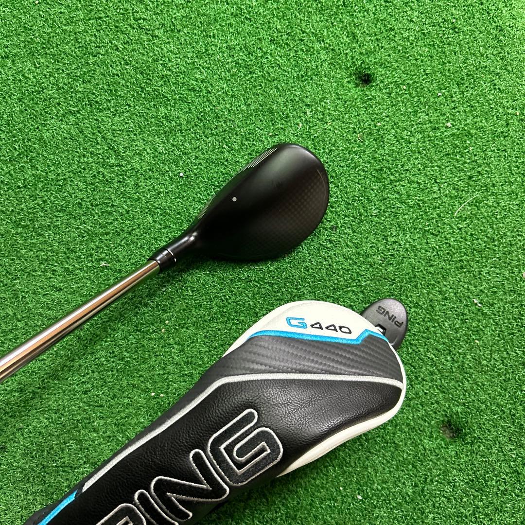 PING440UT 3UT 19度 ツアークロム2.0 85Ｓ美品 ピン G440 ハイブリッド ゴルフ ユーティリティ TOUR 2.0 CHROME 85 S