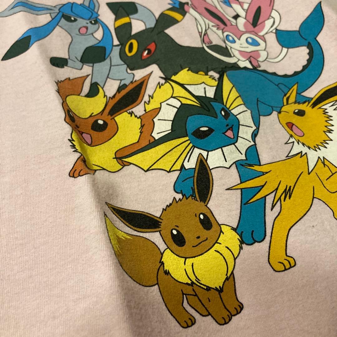 PokemonイーブイTシャツ古着ンテージy2k漫画アニメ映画ポケモン任天堂