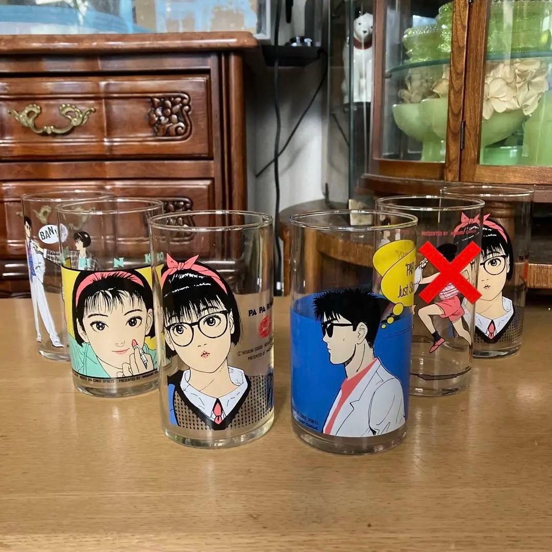 江口寿史 パパリンコグラス 5個セット - メルカリ