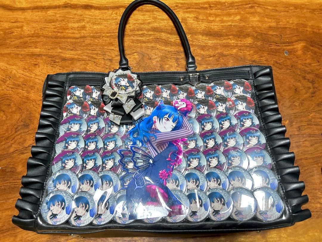 最終値下げ Aqours ラブライブ 津島善子 痛バッグ - メルカリ