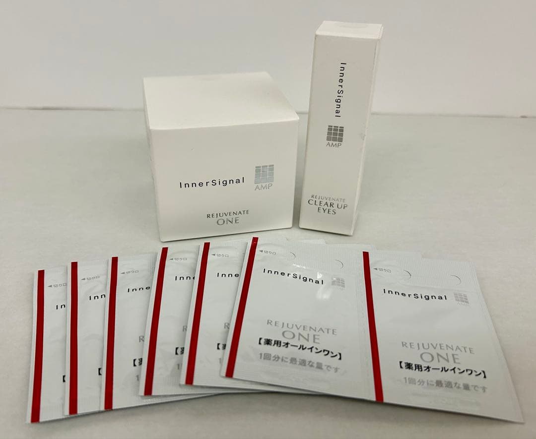 【未使用品】インナーシグナル リジュブネイトワン/クリア アップ アイズ 未使用品】インナーシグナル リジュブネイトワン・クリアアップアイズ