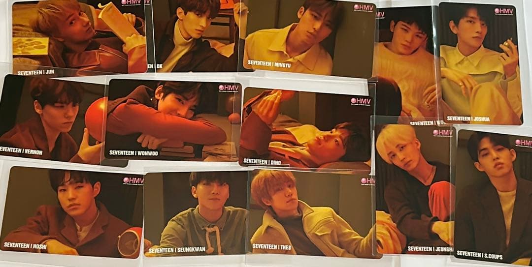 SEVENTEEN hmv特典 トレカ ひとりじゃない』大ヒット記念・SEVENTEEN×HMV Thanksキャンペーン第2