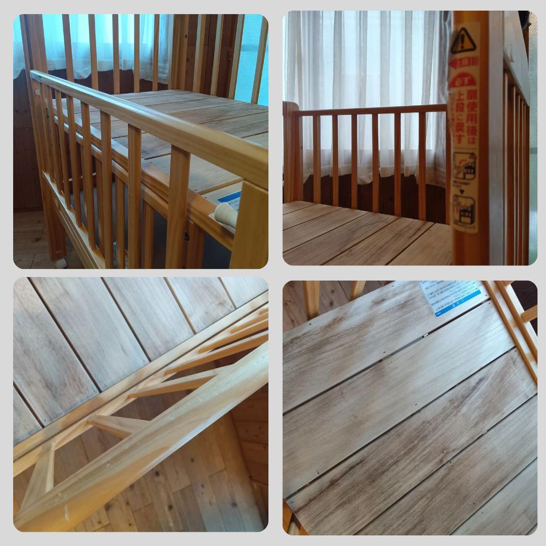 《綺麗❣️早い者勝ち❣️》カトージ　ベビーベット ハイシートミニベッド⭐︎