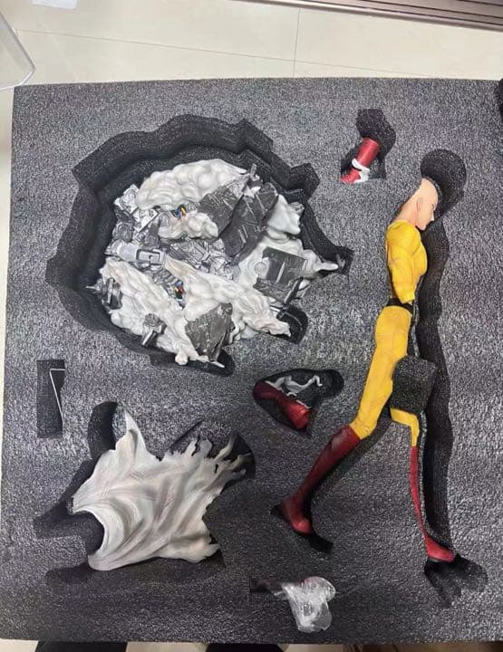 ワンパンマン ハゲマント 1/4 ガレージキット ガレキ スタチュー⑤