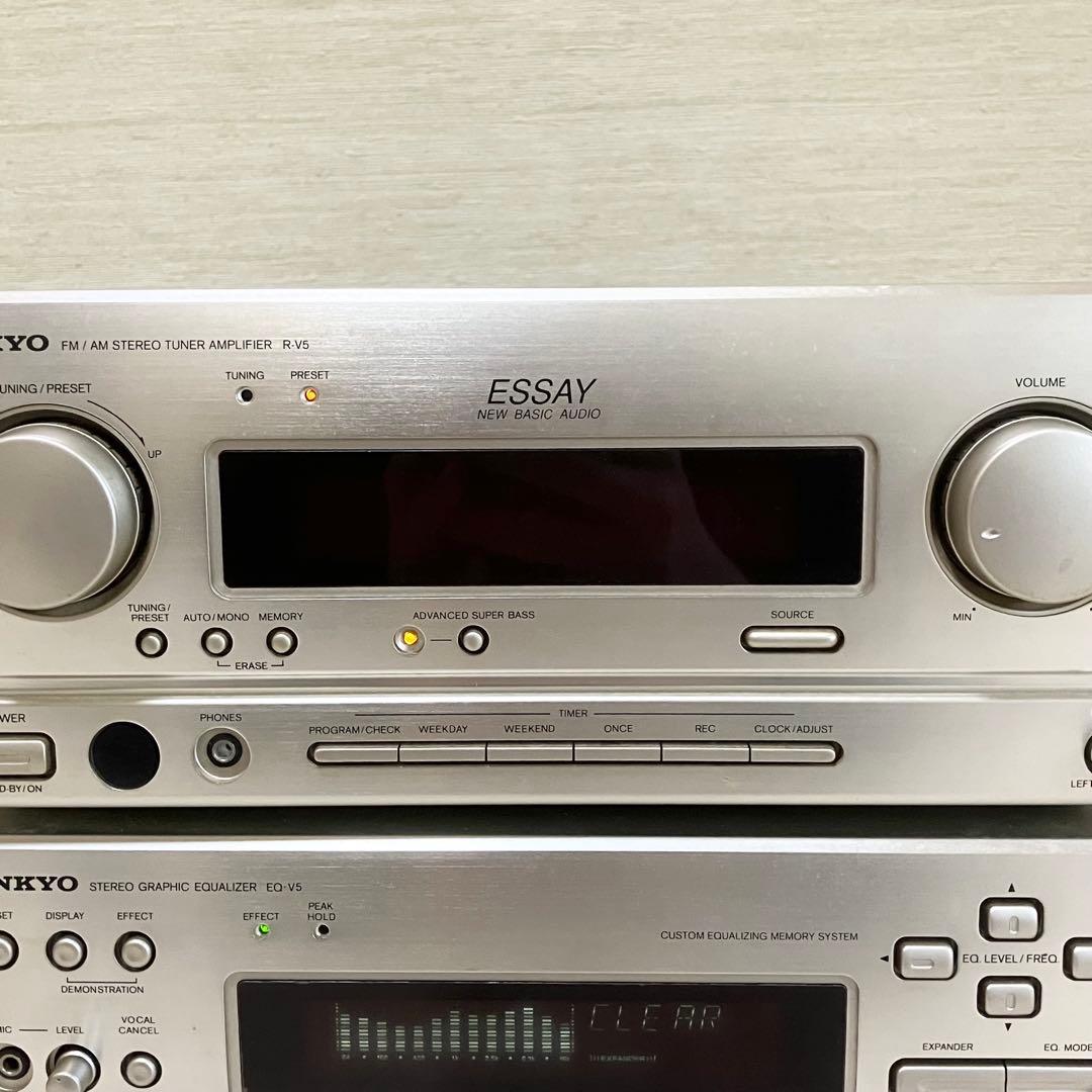 ONKYO ESSAY システムコンポ メンテナンス済み - メルカリ