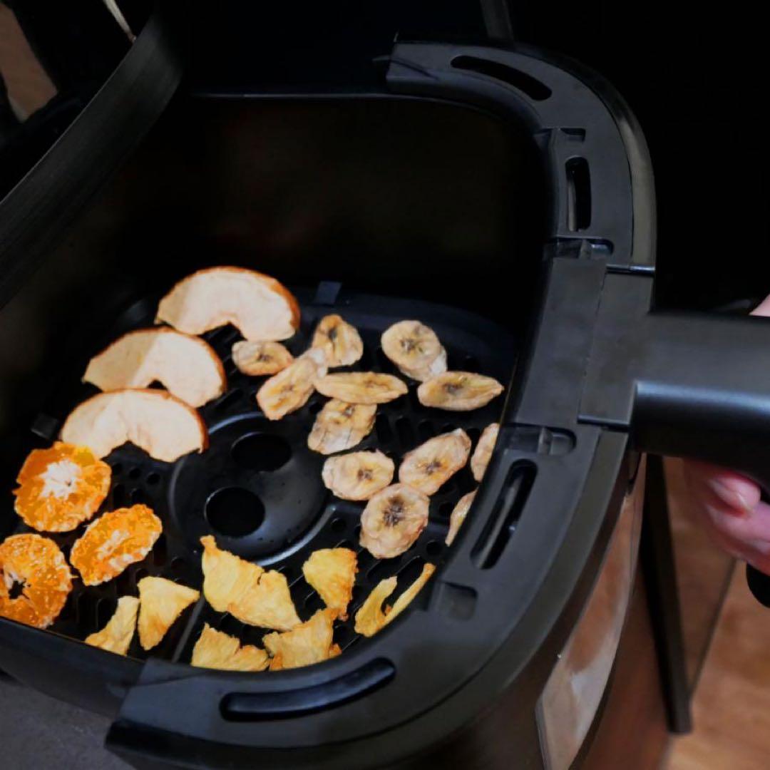 【新品】 ノンフライヤー 大容量 レシピ本付 6.3L フライヤー 簡単操作