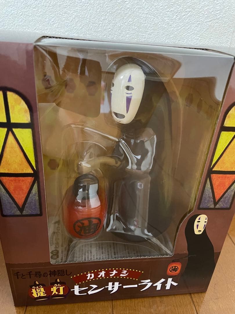 新品未開封】ジブリ 千と千尋の神隠し カオナシ 提灯 センサー ライト