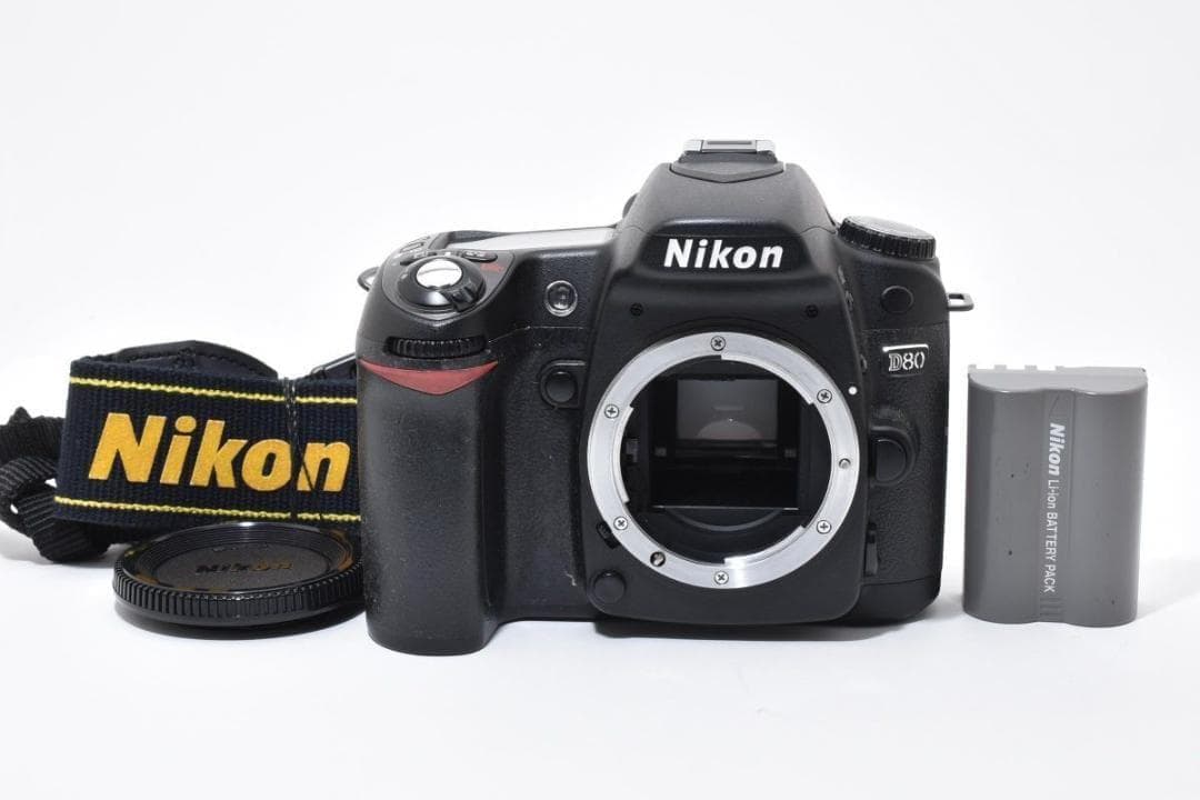 【動作好調】Nikon ニコン D80 ボディ デジタル一眼レフカメラ ニコンD ニコン Nikon D80 ボディ デジタル一眼レフ カメラ 中古