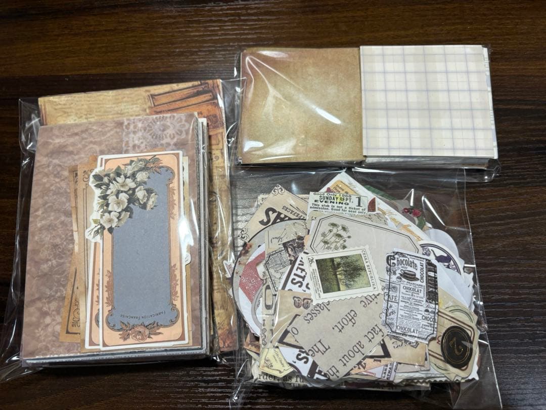 コラージュ素材まとめ売り 80size 6.3kg 大量レアもの沢山