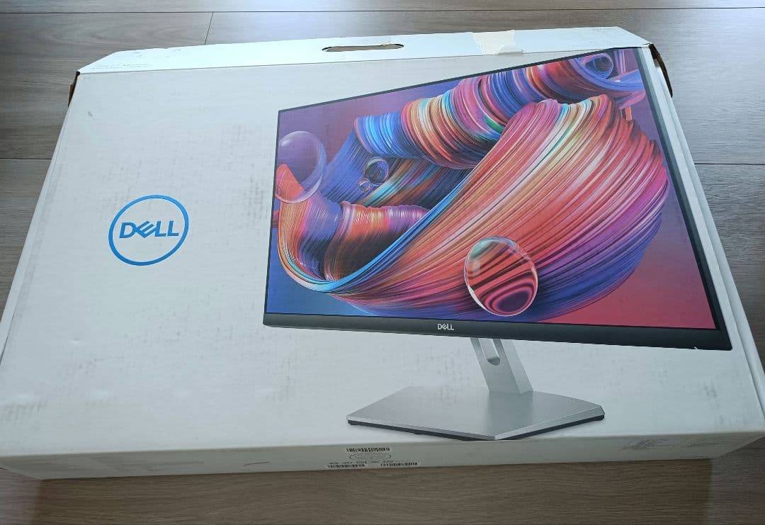 美品・箱付き】Dell モニター S2721D スピーカー内蔵