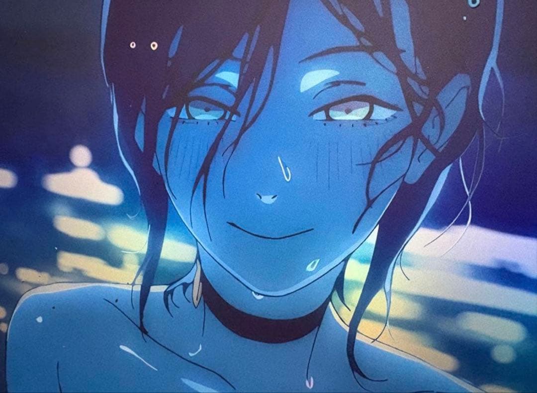 韓国 MEGABOX 限定 チェンソーマン レゼ篇 アートグラフィポスター