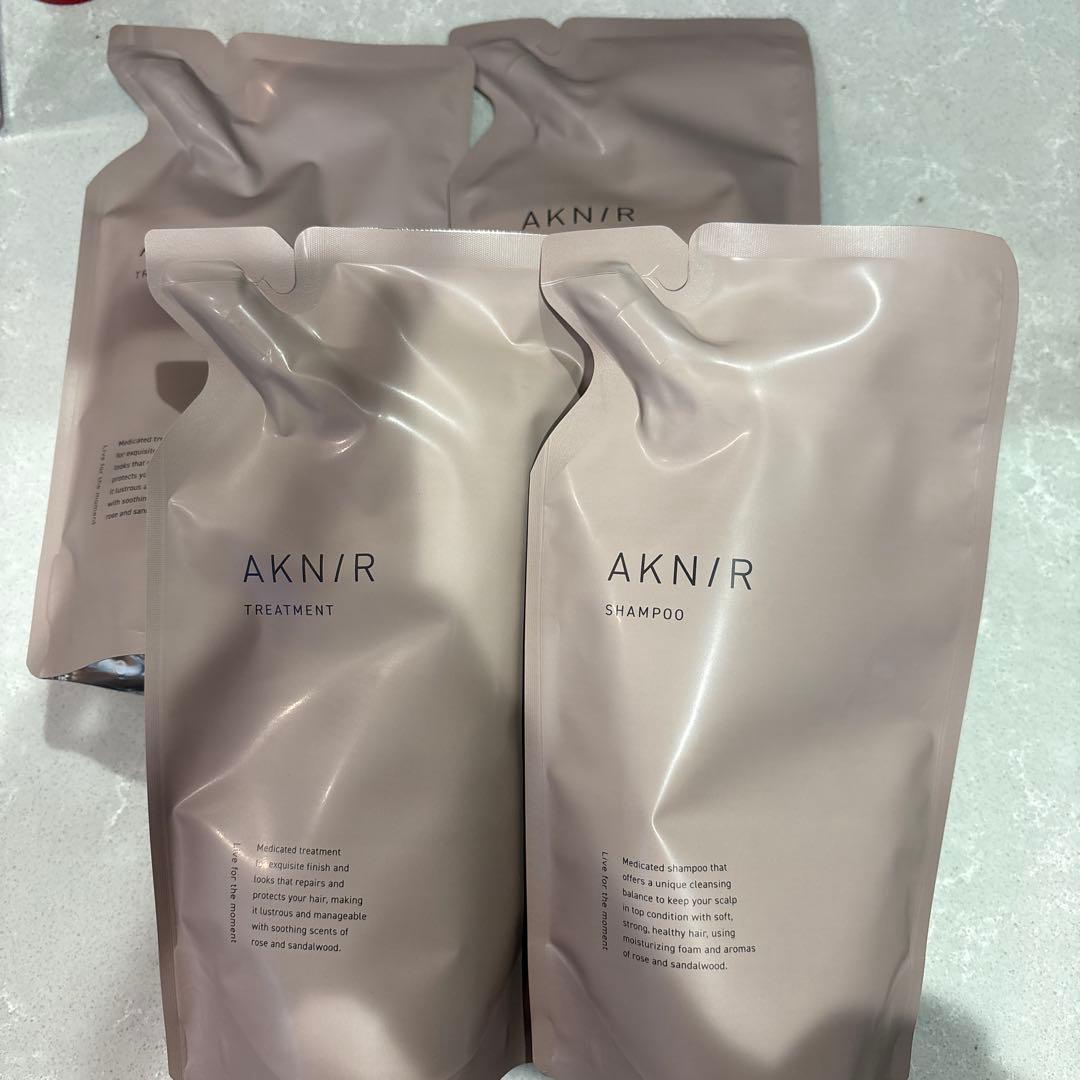 【新品未使用】AKN/R アクニーシャンプー トリートメント 4個セット 薬用ヘアシャンプー＆トリートメントセット｜AKNIR（アクニー） 公式