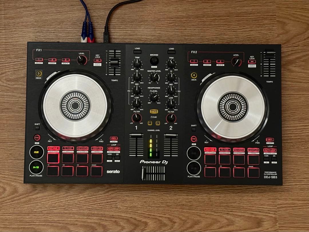 DJ機材 Pioneer DJ DDJ-SB3 DDJ-SB3 2-channel DJ controller for Serato DJ Lite (black