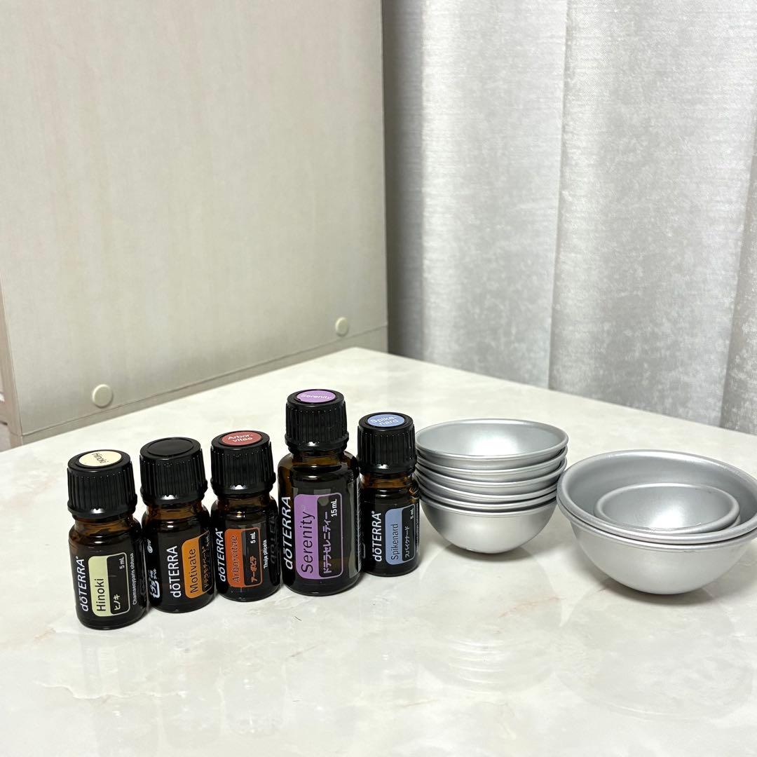 バスボムモールド新品10個付】doTERRA エッセンシャルオイルセット
