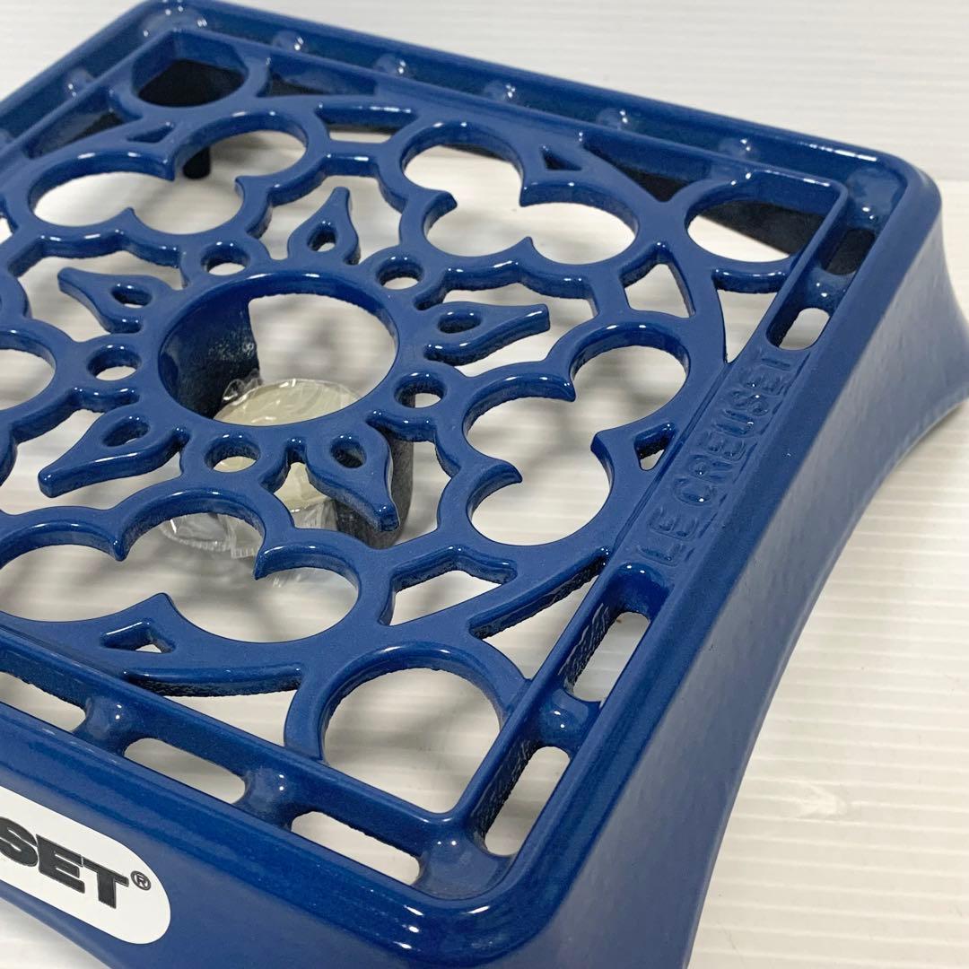 ル・クルーゼ鍋敷き トリベット キャンドルワォーマー キャンドル付き