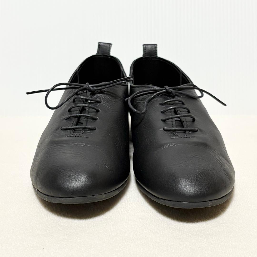 未使用級☆Recipe レシピ レースアップシューズ レザー 25.0cm