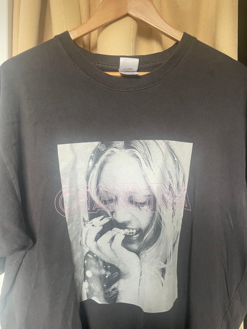 ちゃんみな　CHAMANA 2023 ツアーTシャツ ブラック　ＸＬ ちゃんみな ツアー ブラック Tシャツ 前面印刷 Lサイズ 完売 希少 レア