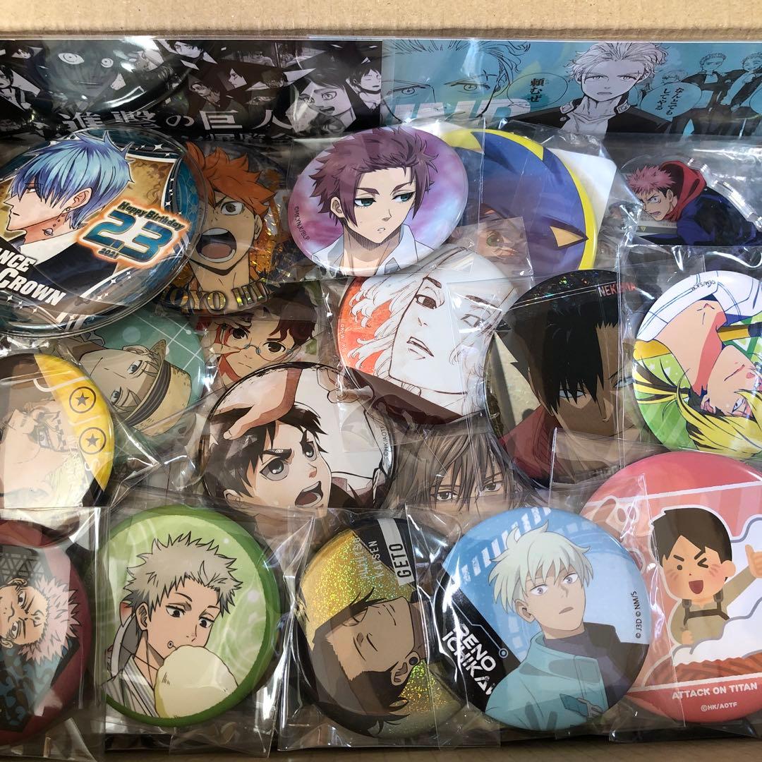 ノンジャンル アニメグッズ まとめ売り 進撃の巨人 ブルーロック 呪術