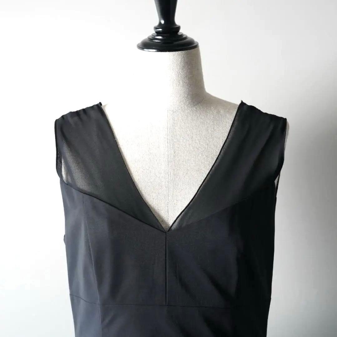 FOXEY】【FOXEY NEW YORK】 ブラックシースルーワンピース - メルカリ