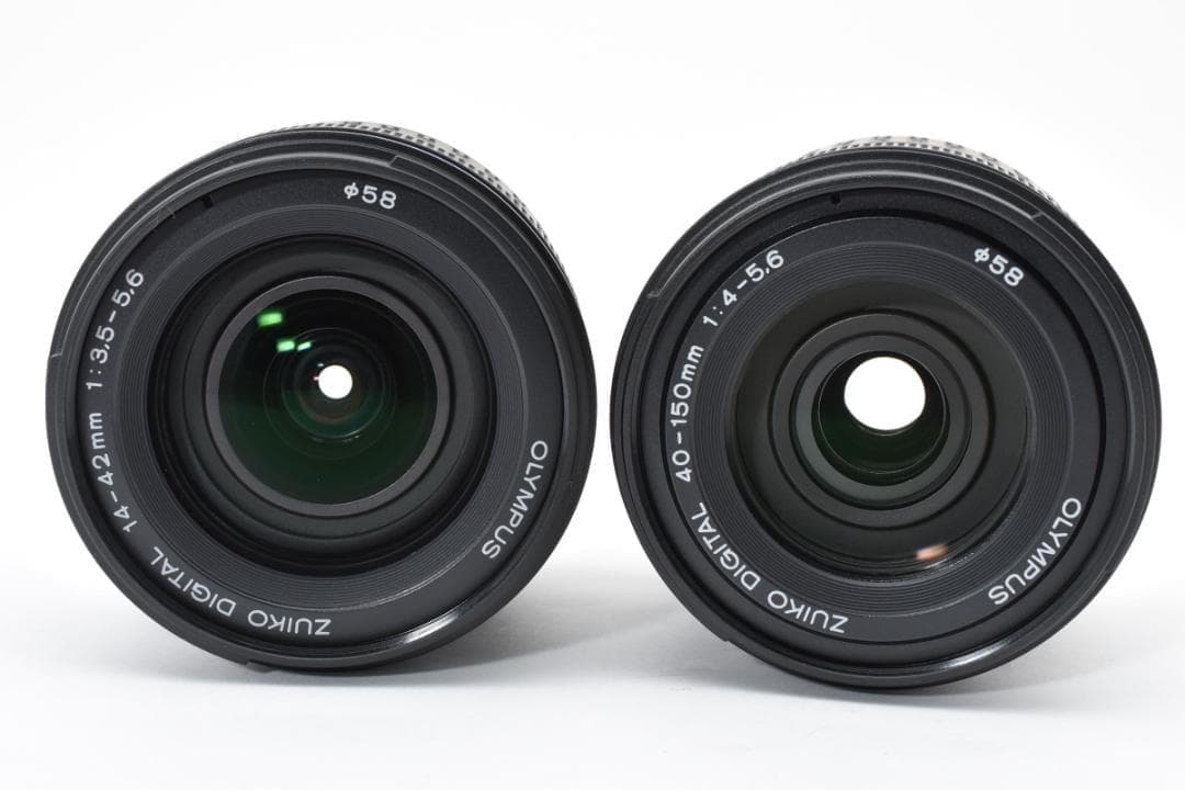 ショット数896回✨ OLYMPUS E-410 ダブルズームセット 趣味撮影に